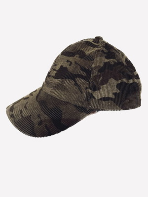 Stamion kids cap like new, corduroy camouflage size 59cm