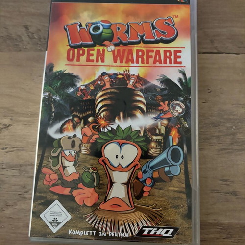 Worms OW PlayStation PSP used, complete
