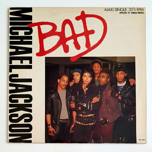 Michael Jackson Bad 12" vinyl like new, special mixes maxi single