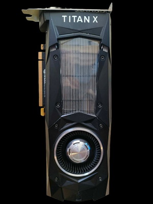 NVIDIA TITAN X Pascal 12 GB μεταχειρισμένη κάρτα γραφικών