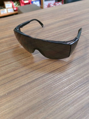 Sun Protection Glasses black new with full face protection