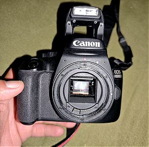 Canon DSLR EOS4000D + φακός 17-85mm με σκιαστρο+ΛΟΥΡΑΚΙ ΛΑΙΜΟΥ+ΚΑΠΑΚΙ ΠΡΟΣΤΑΣΙΑΣ ΦΑΚΟΥ+ΦΟΡΤΙΣΤΗΣ+USB