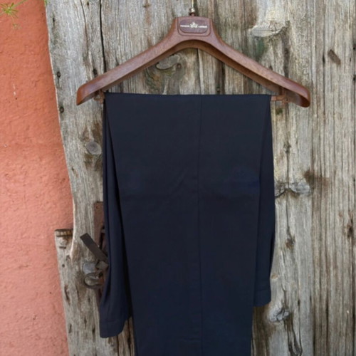 Carouzos double-breasted suit 100% virgin wool like new, blue