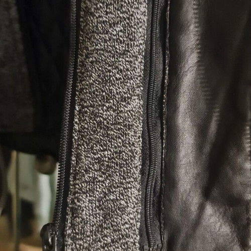 Funky Buddha jacket black, faux leather, like new
