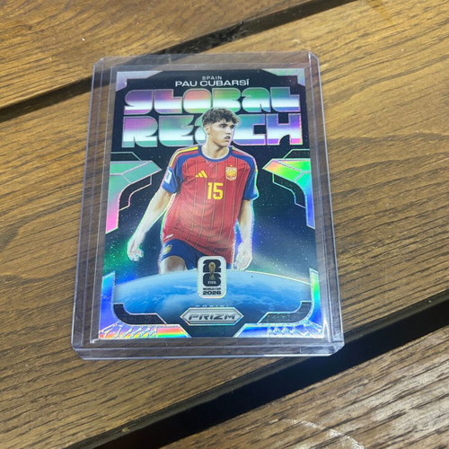 2026 Panini Prizm World Cup Cubarsi Global Reach Silver Spain card new