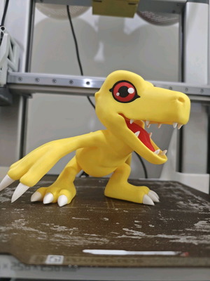 Digimon Agumon 3D printed new