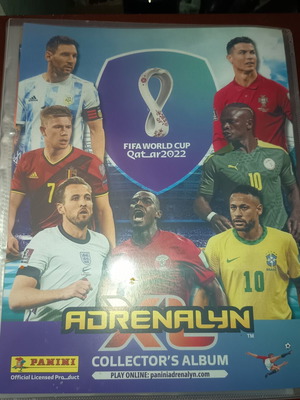 Adrenalyn XL 2022 Qatar Panini συλλεκτικό άλμπουμ καινούργιο