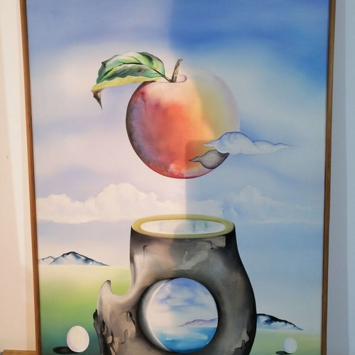 Painting by Giannis Dimakis new with signature