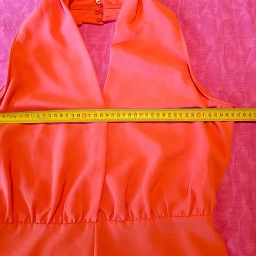 Zara orange jumpsuit shorts like new, size L
