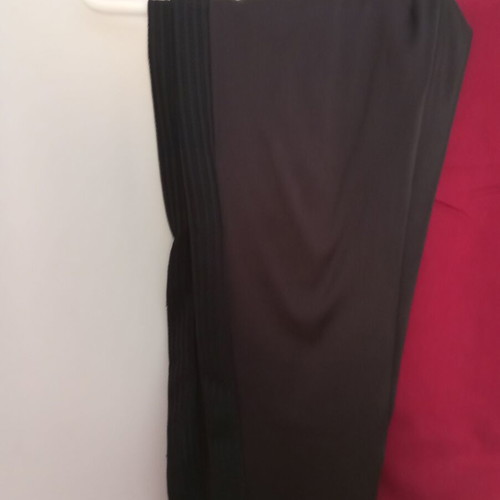 Women's leggings, black and burgundy, size XL