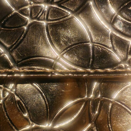 Mac Collection crossbody bag gold new
