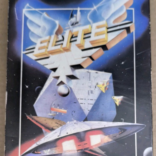 Elite (Acornsoft) for BBC Micro, disk used, complete in box