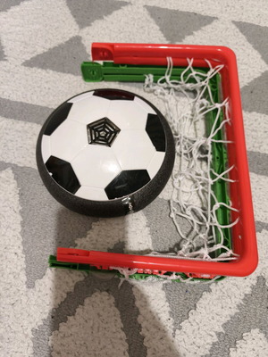 Football game like new with flat air ball