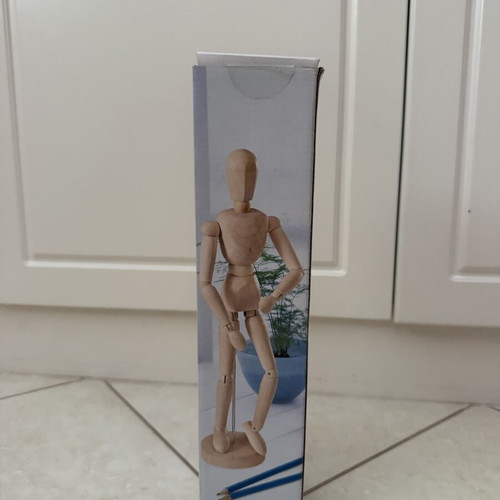 Articulated doll new, unused