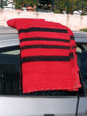 Handmade village chrami like new, thick fabric
