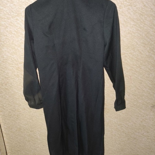 Vintage black dress blazer used 70s–80s size M–L