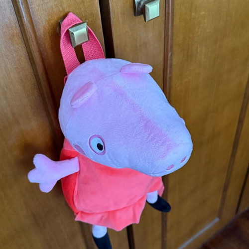 Peppa Pig plush backpack like new