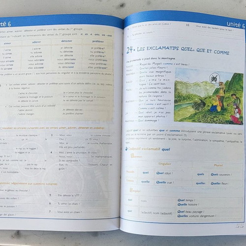 Grammaire en Situation 1 used French grammar book
