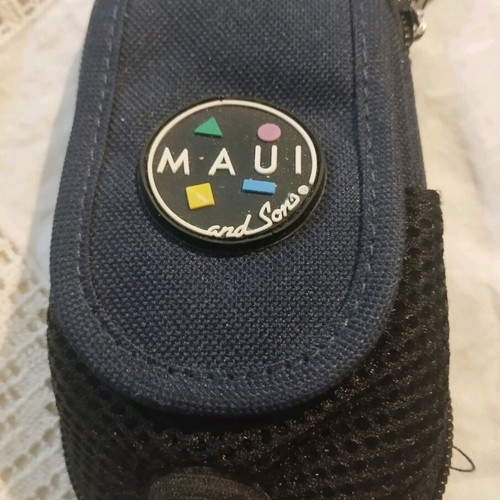 Maui and Sons crossbody bag new, black with neck cord