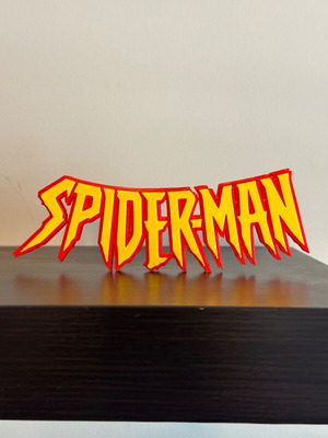 Spiderman Logo like new, 17×6cm