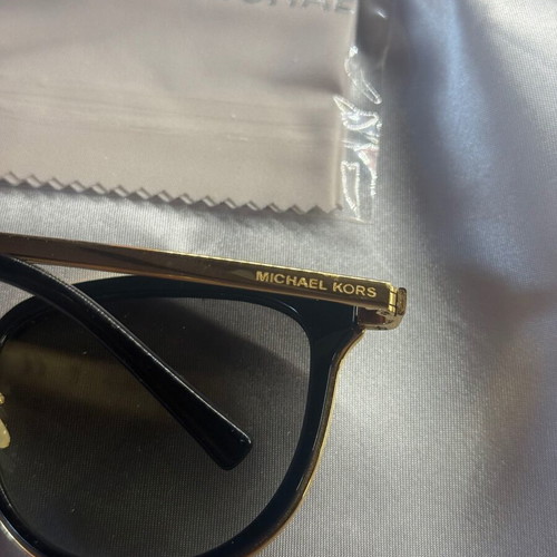 Michael Kors sunglasses like new, butterfly style, black and gold