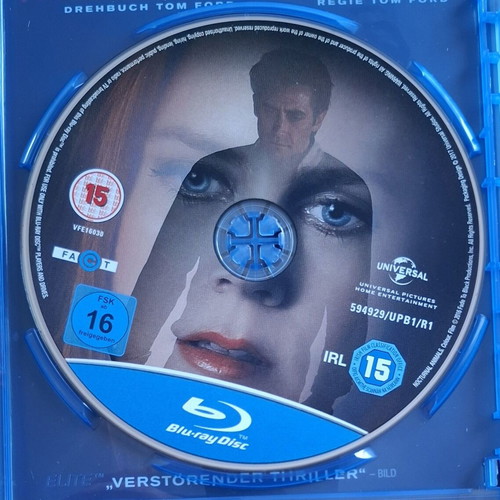 Nocturnal Animals Blu-ray like new, drama thriller
