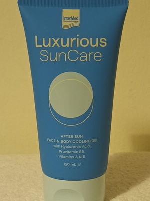 InterMed Luxurious SunCare After Sun Face & Body Cooling Gel 150 ml new