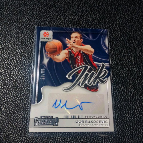 Panini Euroleague Contenders Ink Auto Igor Rakocevic 2025-2026 card like new