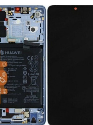 Huawei P30 Pro screen with protective film