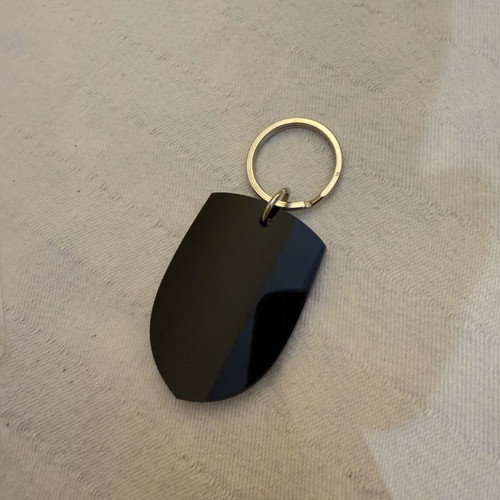PAOK Plexiglass Keychain new, black and white