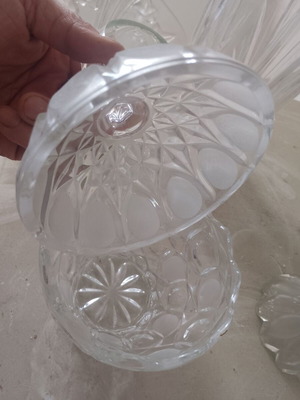 Crystal items like new, sold together