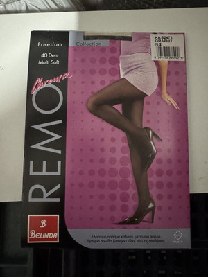 Belinda elastic tights Graphit N2 40den new