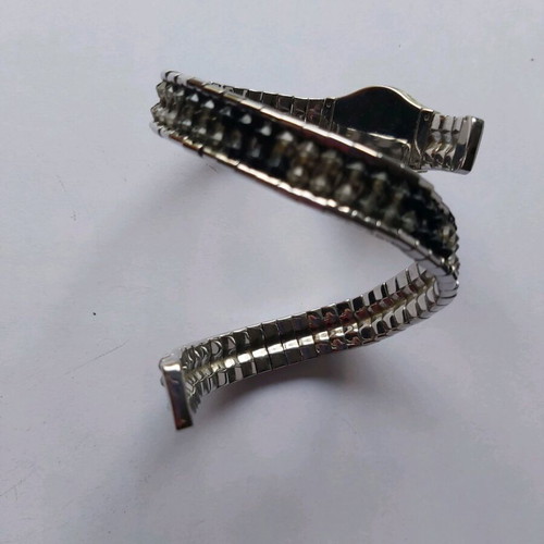 Swatch women's watch used, black and gray