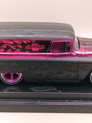 Hot Wheels 2009 Japan Convention 55 Chevy Panel Pink Black New