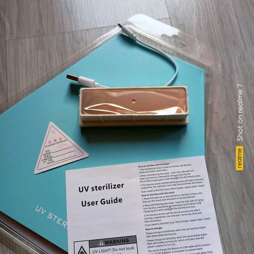 UV sterilizer new with 2000 mAh battery