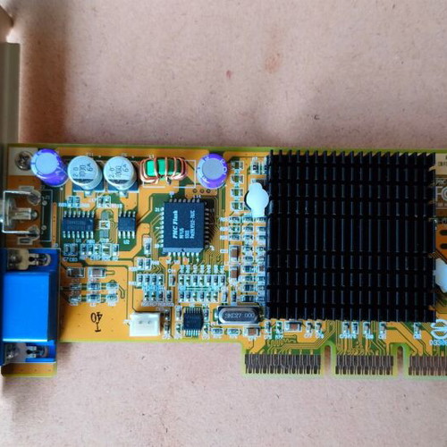 NVIDIA NV17 graphics card 64MB with TV-Out used