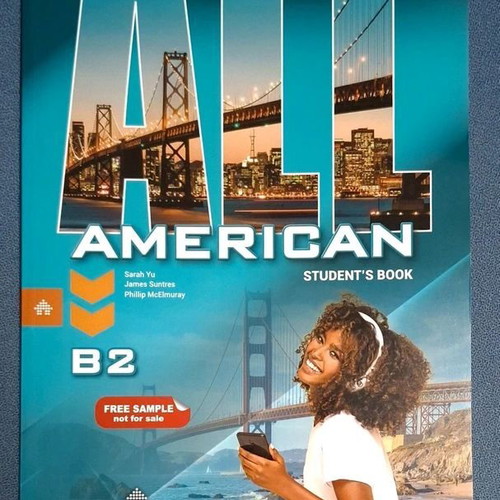 All American B2 Student's Book with Key new, English