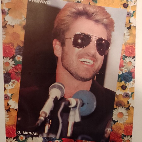George Michael & Bananarama poster like new