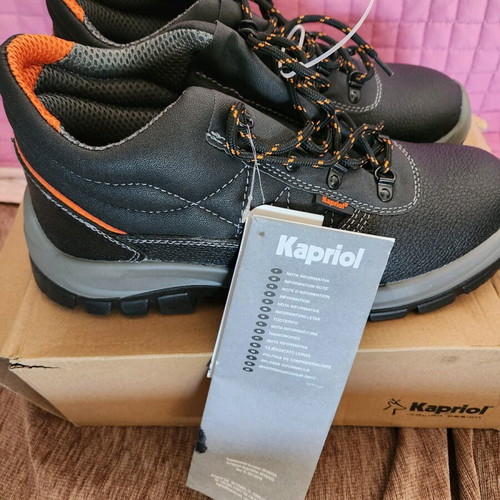 Kapriol Work Boots New Size 45 Black
