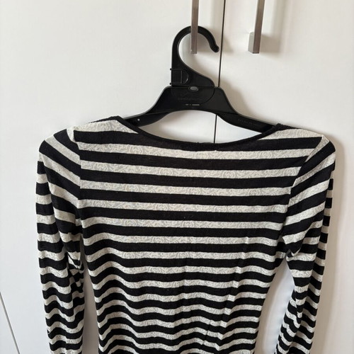 Tally Weijl striped blouse, black and white, size S