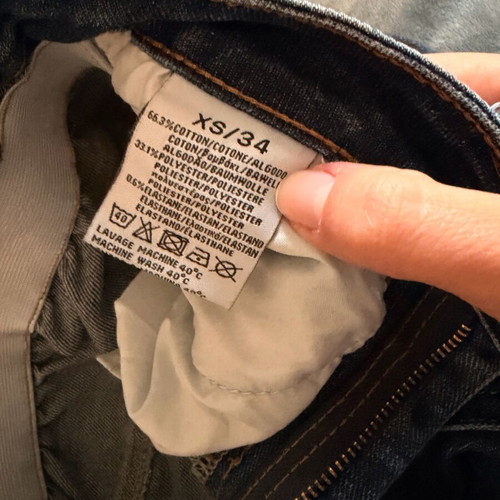 Blue high-waisted Celestino jeans like new, size S