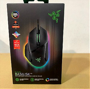 Razer Basilisk V3 RGB Gaming Ποντίκι 26000 DPI Μαύρο σφραγισμένο