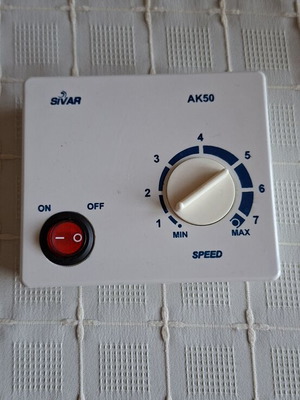 Sivar AK50 ventilation speed controller