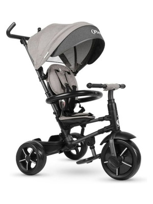 Q Play Παιδικό Τρίκυκλο Rito Eva Star πτυσσόμενο σαν καινούργιο, γκρι