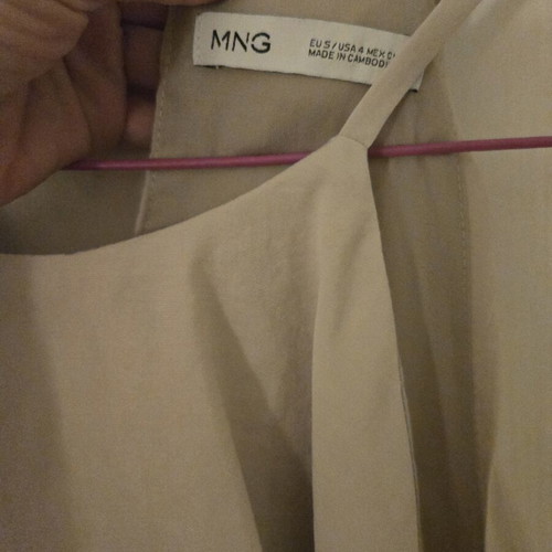 Mango beige mini dress, summer season, lightweight and airy