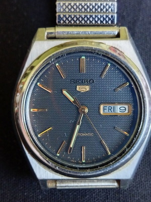 Ρολόι Seiko 5 αυτόματο μηχανικό σαν καινούργιο
