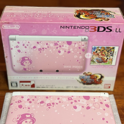 Nintendo 3DS XL One Piece Chopper Pink Limited Edition console