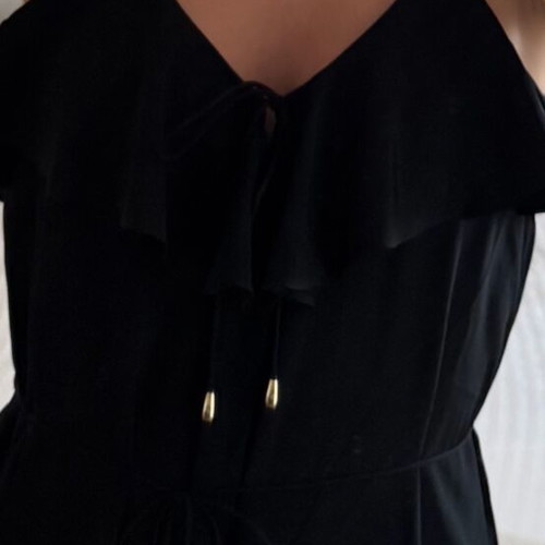 Zimmermann silk jumpsuit like new, size small, black