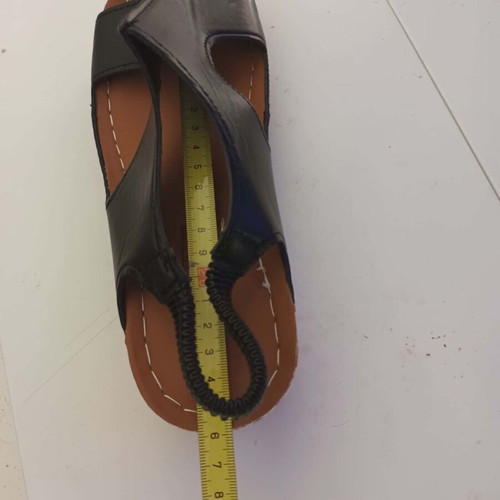 Women's sandals new anatomical, black, size 41