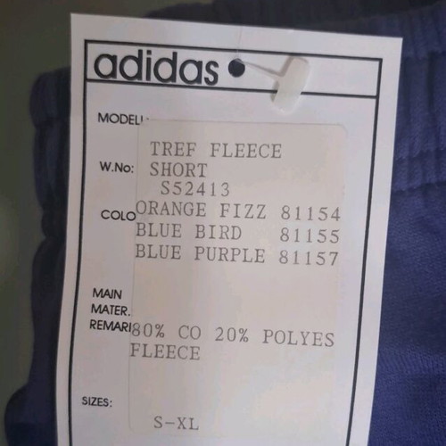 Adidas shorts authentic new, size M, purple